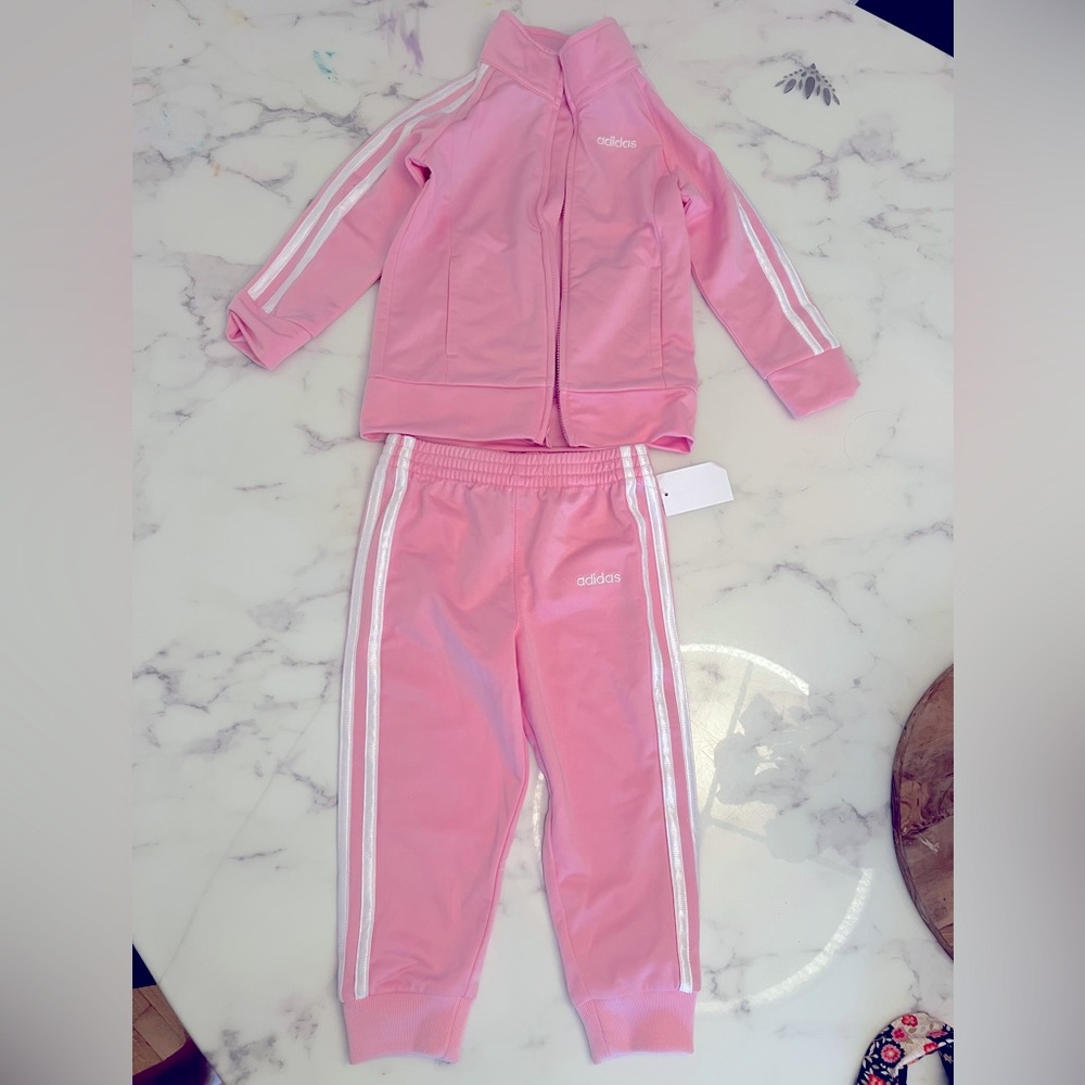 Adidas set size 2 pink